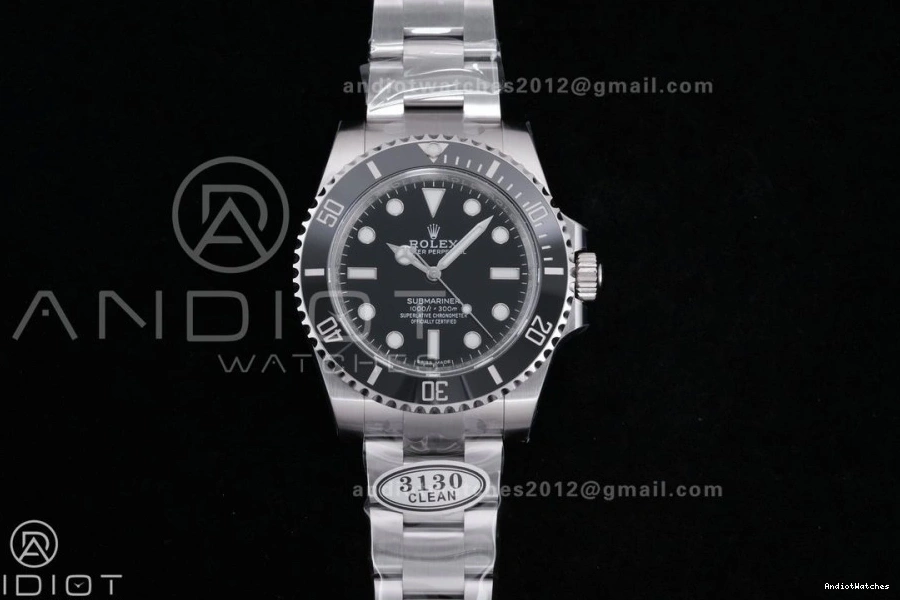 SA Best Case and 1:1 Bracelet SS 114060 No Clean Edition Submariner 904L 1130 Durable Date 1119